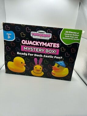 Quackymates Mystery Box - Yellow Rubber Duck Toy Set
